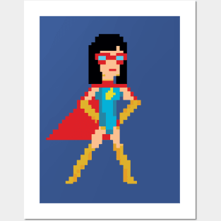 Superheroine Romy Posters and Art